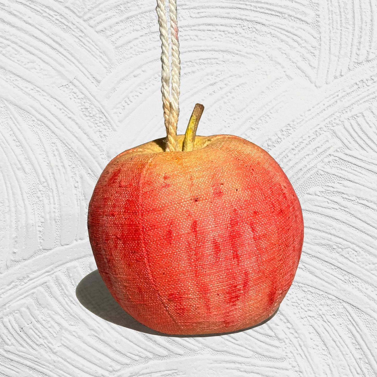 Banyue | Handmade Fabric Apple Ornament | Traditional Craftsmanship | Eco-friendly Gift | Sustainable Materials