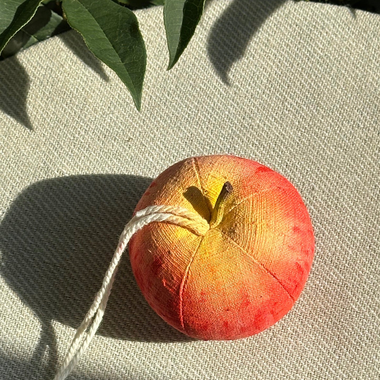 Banyue | Handmade Fabric Apple Ornament | Traditional Craftsmanship | Eco-friendly Gift | Sustainable Materials