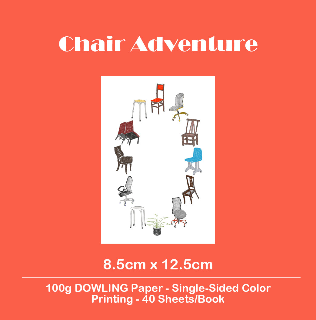 ZuiShao | Chair Adventures Notepads A7