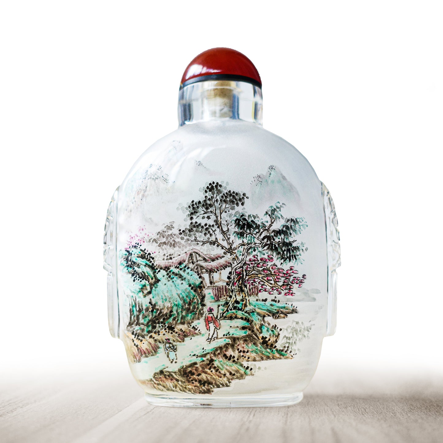 One-of-a-Kind | Mo-Q | Inner Painting Snuff Bottle | Landscape