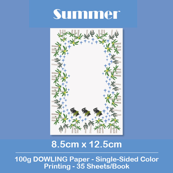 ZuiShao | Rabbit Meadow DOWLING Paper Notepad