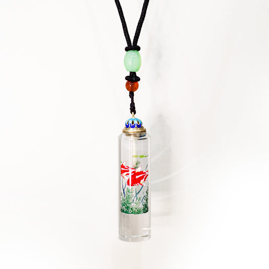 One-of-a-Kind | Mo-Q | Carp Inside-Painted Necklace